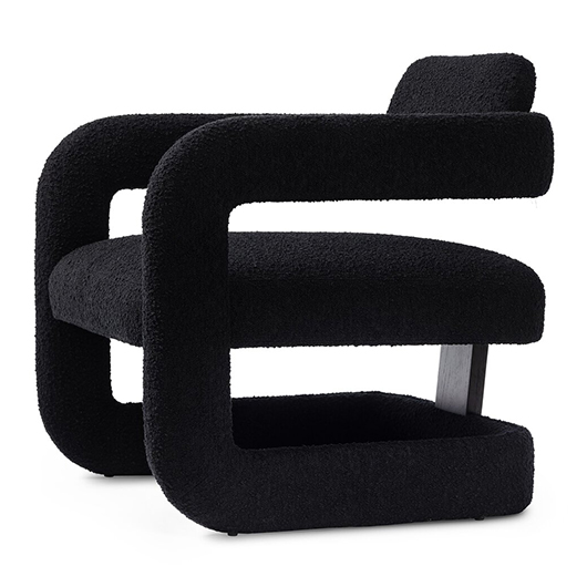 Zane Armchair Black Zane Armchair Black