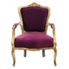 Amethyst Gilt Armchair (2)
