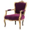 Amethyst Gilt Armchair (2)