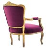 Amethyst Gilt Armchair (2)