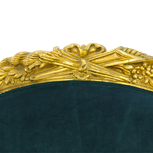 Teal Giltwood Sofa (1) Teal Giltwood Sofa (1)
