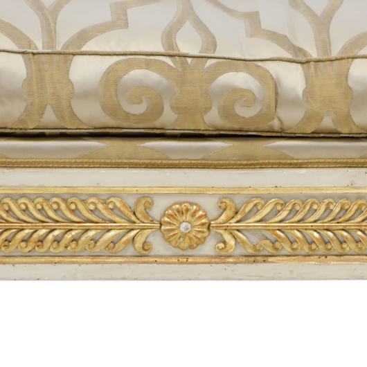 Swedish Empire Gilt Sofa (1) Swedish Empire Gilt Sofa (1)