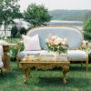 French Blue Gilt Sofa (1)