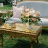 French Blue Gilt Sofa (1)