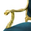 Teal Giltwood Sofa (1) Teal Giltwood Sofa (1)