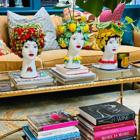 Sicilian Bust Vase - Grape Sicilian Bust Vase - Grape