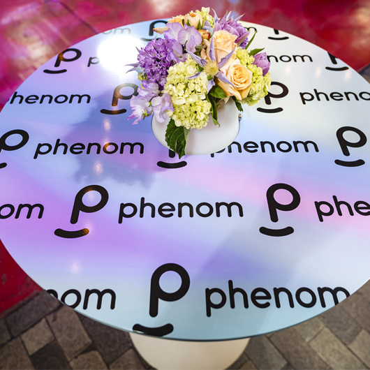 Martini Cocktail Table - Branded Top