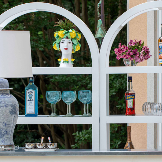 Sicilian Bust Vase - Persimmon Sicilian Bust Vase - Persimmon