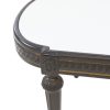 Antique Mirror Top Ebony Coffee Table (1) Antique Mirror Top Ebony Coffee Table (1)