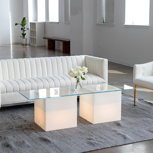 Display Cube Coffee Table