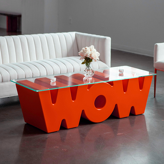Wow Coffee Table - Red