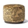 Mondrian Pouf 22"