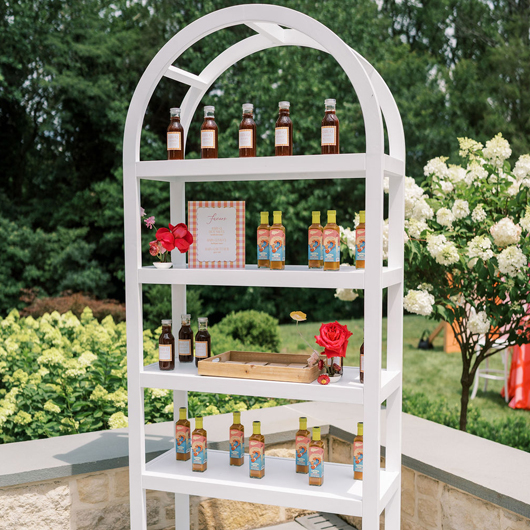 Palladium Bar Back - White