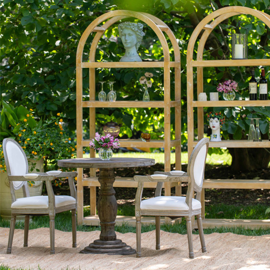 Palladium Bar Back - Natural