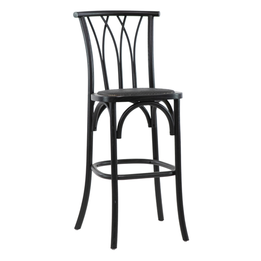Provence Bar Stool - Black