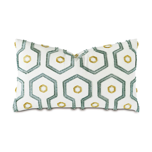 Yellow Tassel Pillow 20"