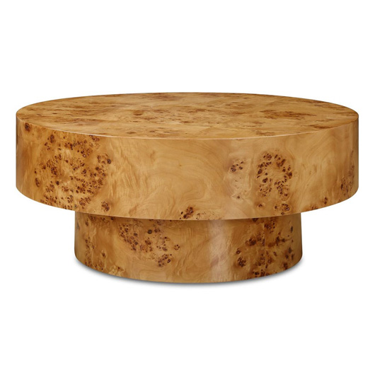 Burl Coffee Table