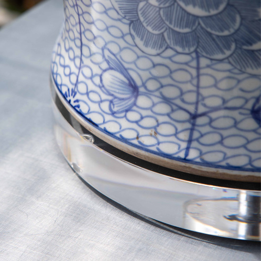 Monumental Ginger Jar Lamp 36"