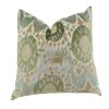 Green Calico Pillow 22"