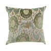 Green Calico Pillow 22"