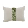 Green Garden Maze Pillow 14" x 20" Green Garden Maze Pillow 14" x 20"