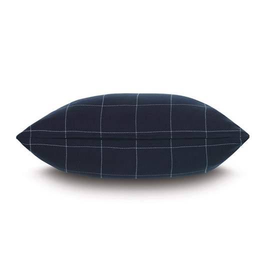 Indigo Check Pillow 22" Indigo Check Pillow 22"