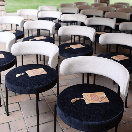 Calista Chair - White Mixed Calista Chair - White Mixed