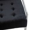Silver Roxbury Armchair - Black