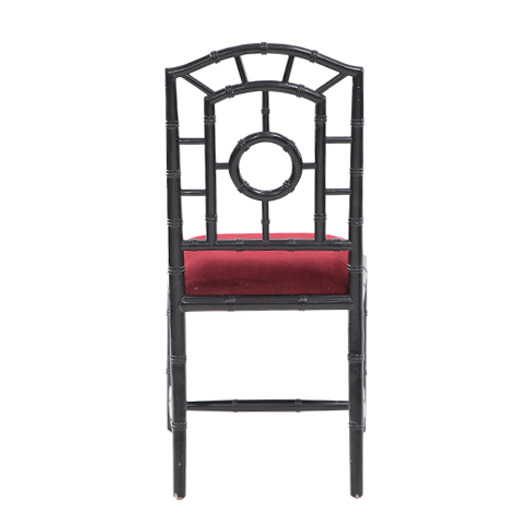 Ebony Chippendale Side Chair Ebony Chippendale Side Chair
