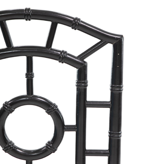 Ebony Chippendale Side Chair Ebony Chippendale Side Chair